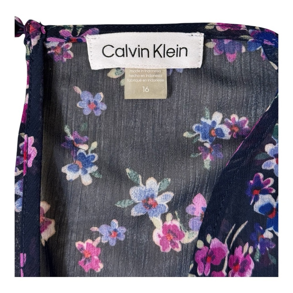 Calvin Klein Womens
Sleeveless Maxi Dress Purple
Floral Size 16 - Picture 5 of 5